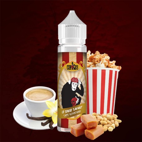 E-liquide Cirkus Black Le Singe Savant 50 ML