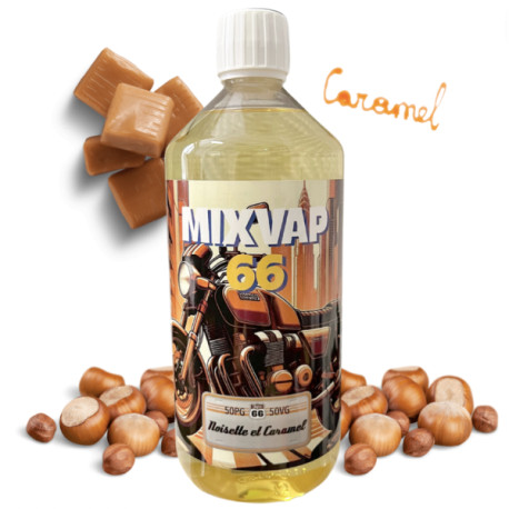 E-liquide Noisette/Caramel - Mix Vap 66